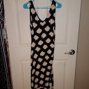 International Concepts Painterly tulip hem dress